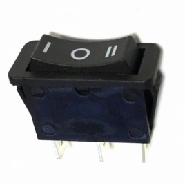 Выключатель одноклавишный 13x29мм, 15А, 250V, 3 положения (p/n: 66136)