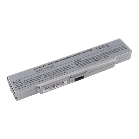 Аккумулятор для ноутбука Sony (BPS9) VGN-AR, VGN-CR серебристый фото 1