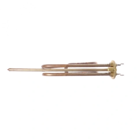 ТЭН RCA 2500W, медь, диаметр 48 мм, М5, клеммы под стержневой термостат, вертикальный, 220V (p/n: 10027) фото 2