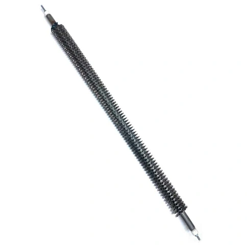 ТЭН 1500W, черн, L600мм, (60А 13/1,5 о 220 ф1), оребренный, подвижный воздух, 220V (p/n: 06.151) фото 1