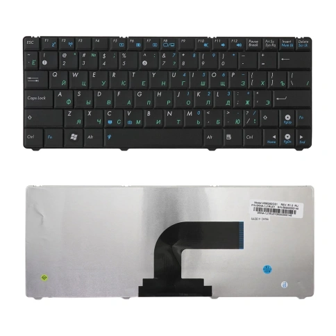 Клавиатура для ноутбука Asus N10, N10E, 1101 черная фото 1