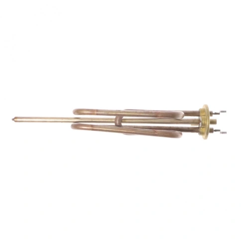 ТЭН RCA 2500W, медь, диаметр 48 мм, М5, клеммы под стержневой термостат, вертикальный, 220V (p/n: 10027) фото 3